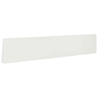 Keerwand 6 st 100 x 12 x 40 cm Staal Wit