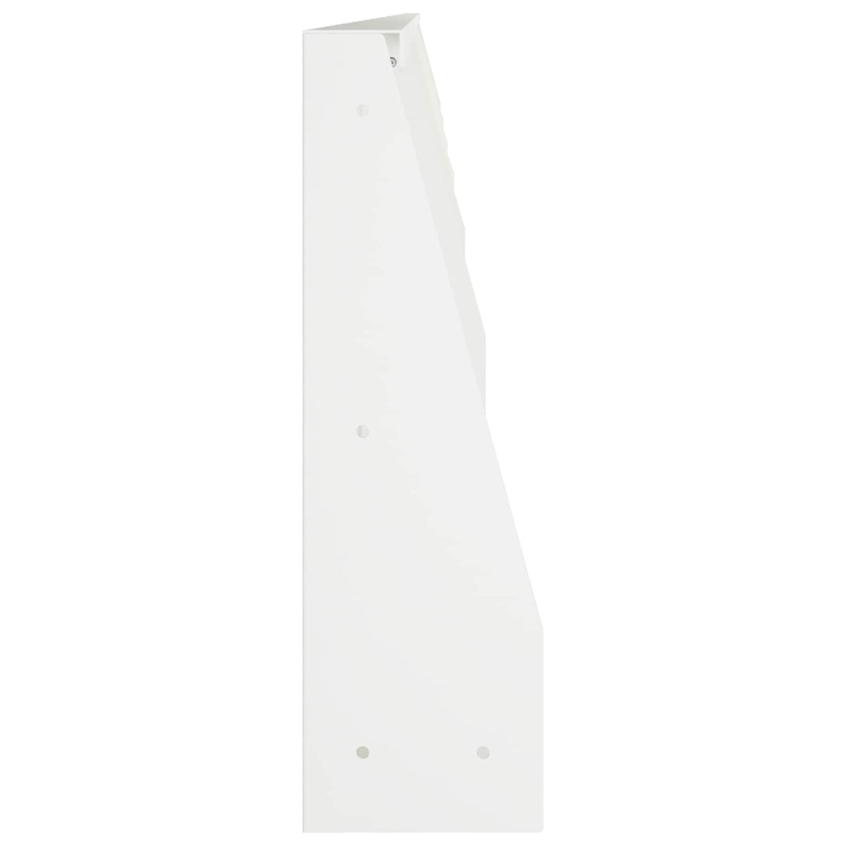 Keerwand 6 st 100 x 12 x 40 cm Staal Wit