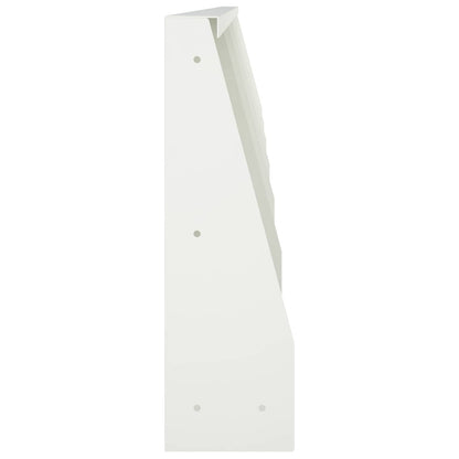 Keerwand 6 st 40 x 12 x 30 cm Staal Wit