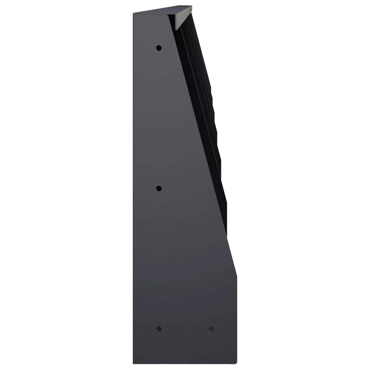 Keerwand 6 st 40 x 12 x 30 cm Staal Antraciet