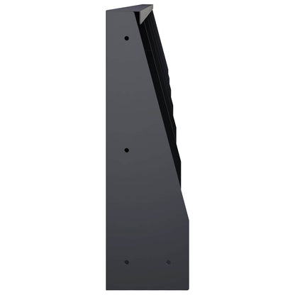 Keerwand 6 st 40 x 12 x 50 cm Staal Antraciet