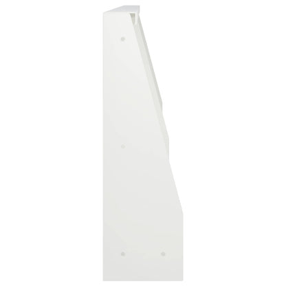 Keerwand 6 st 60 x 12 x 40 cm Staal Wit