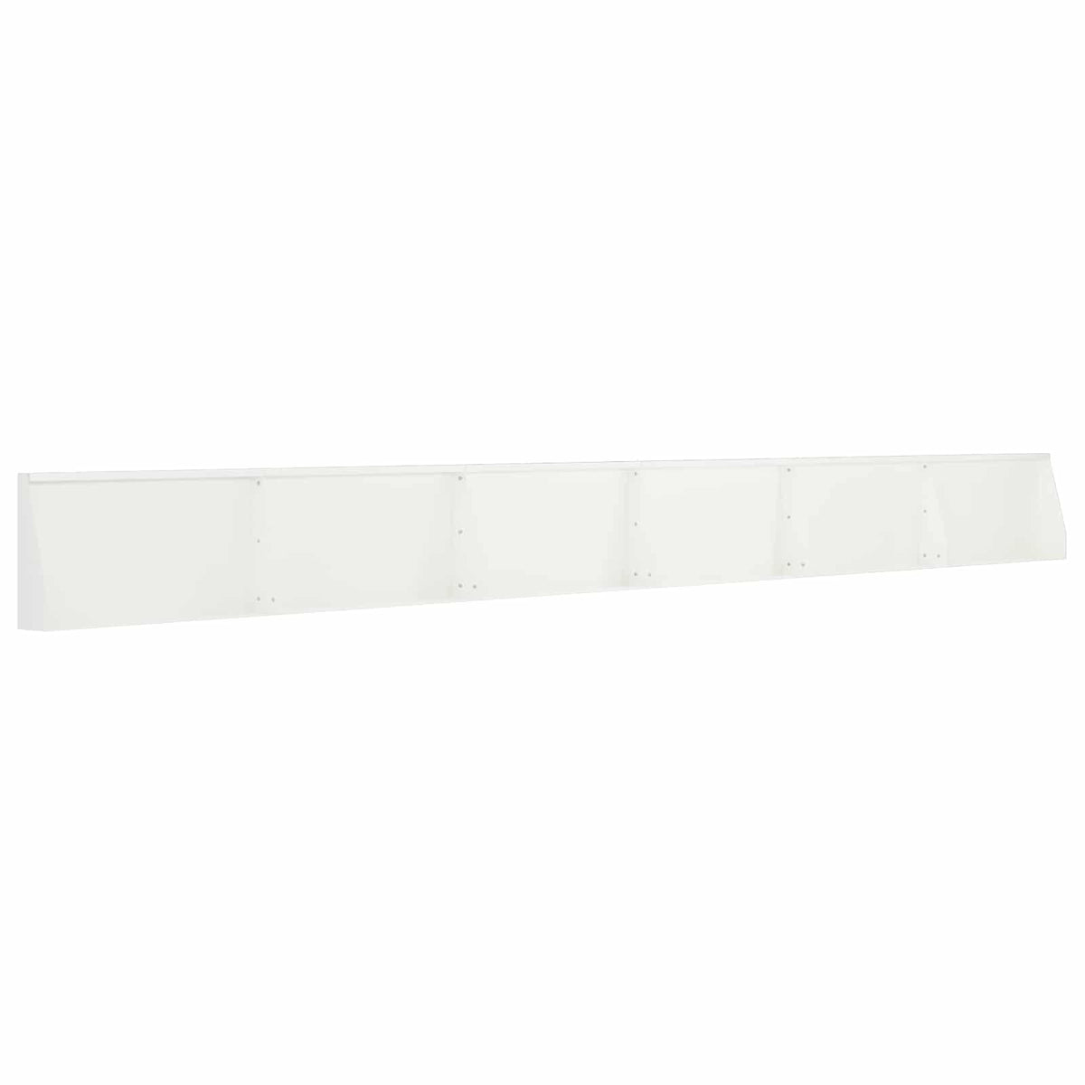 Keerwand 6 st 80 x 12 x 30 cm Staal Wit