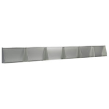 Keerwand 6 st 80 x 12 x 30 cm Gegalvaniseerd staal zilver
