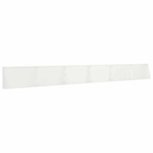 Keerwand 6 st 80 x 12 x 40 cm Staal Wit