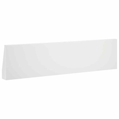 Keerwand 6 st 80 x 12 x 40 cm Staal Wit