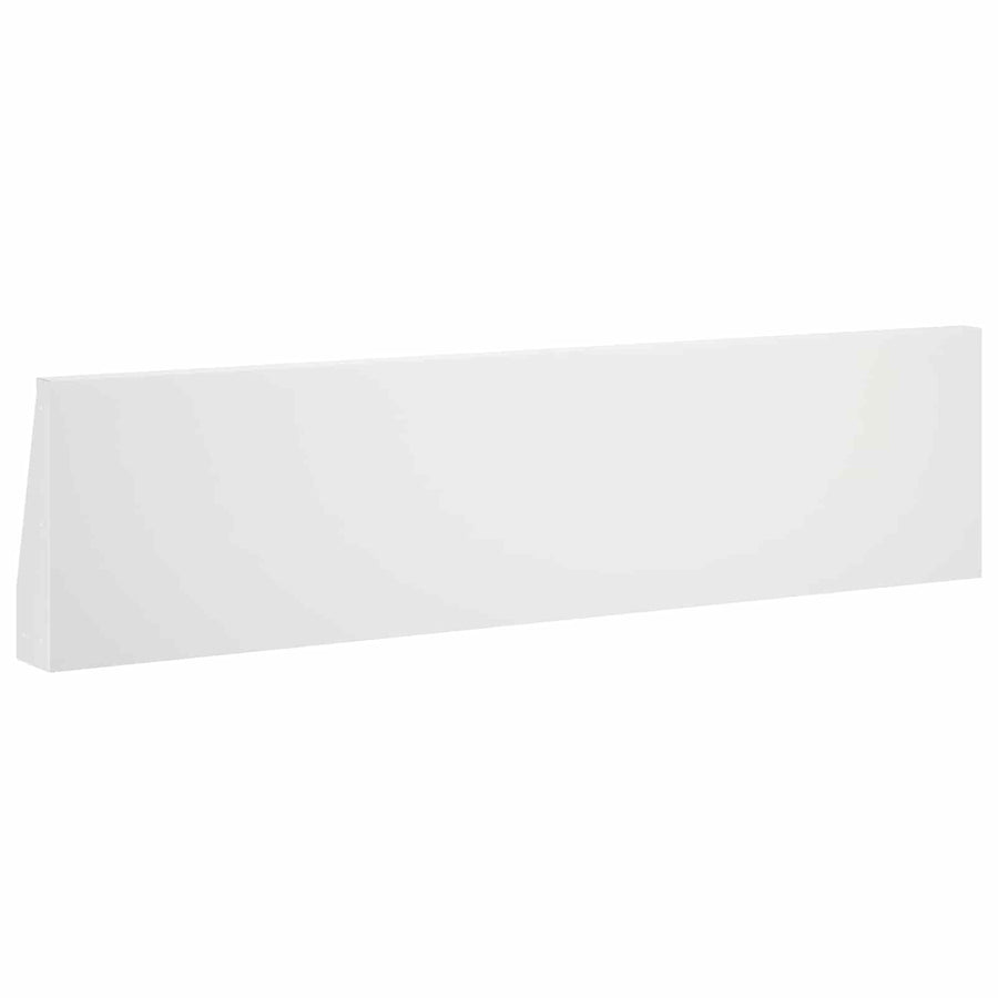 Keerwand 6 st 80 x 12 x 40 cm Staal Wit