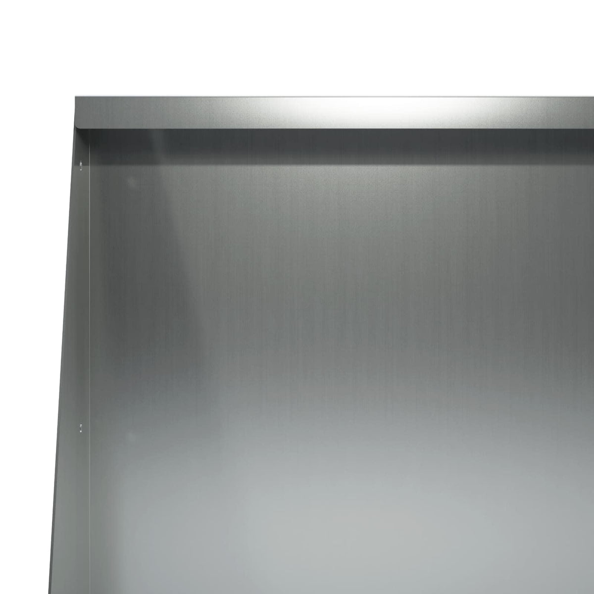 Keerwand 6 st 80 x 12 x 40 cm Gegalvaniseerd staal zilver