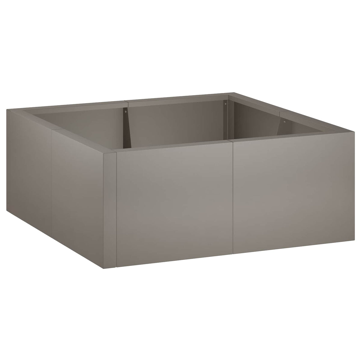 Retentiewall 4 st 100 x 100 x 40 cm weervast staal Roestkleurig