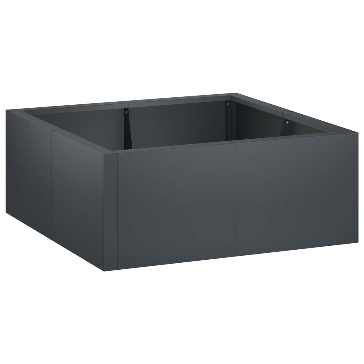 Retentiewall 4 st 100 x 100 x 50 cm Staal Antraciet
