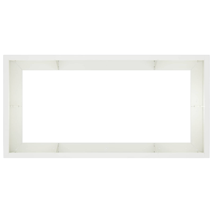 Retentiewall 6 st 200 x 100 x 30 cm Staal Wit