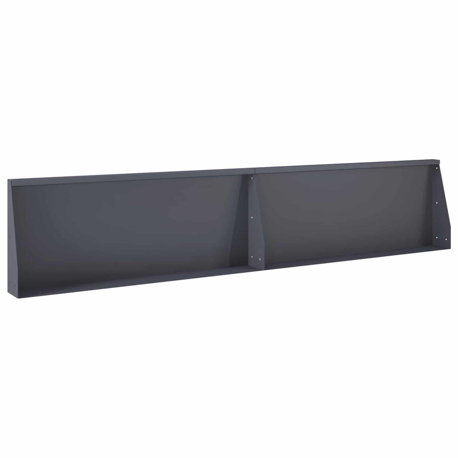 Retentiewall 6 st 200 x 100 x 30 cm Staal Antraciet