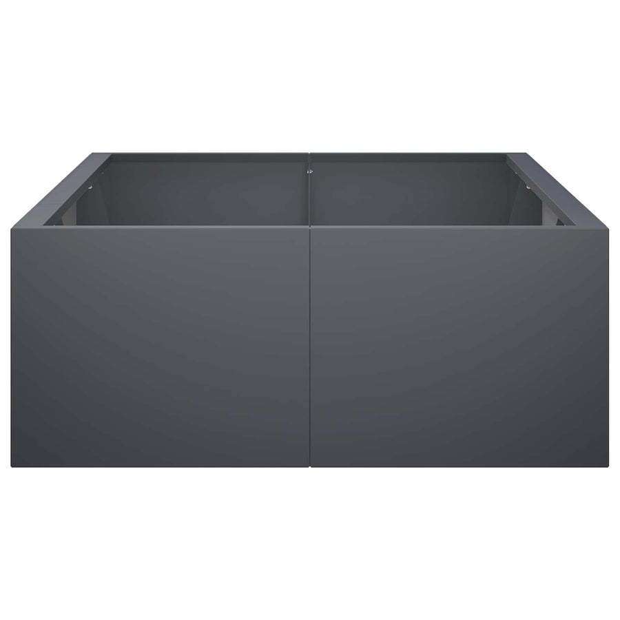 Retentiewall 6 st 200 x 100 x 30 cm Staal Antraciet