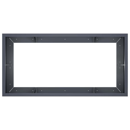 Retentiewall 6 st 200 x 100 x 30 cm Staal Antraciet