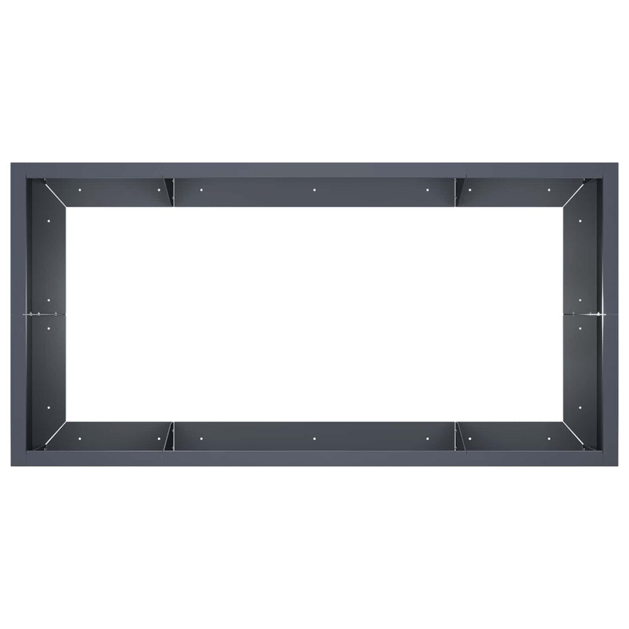 Retentiewall 6 st 200 x 100 x 30 cm Staal Antraciet
