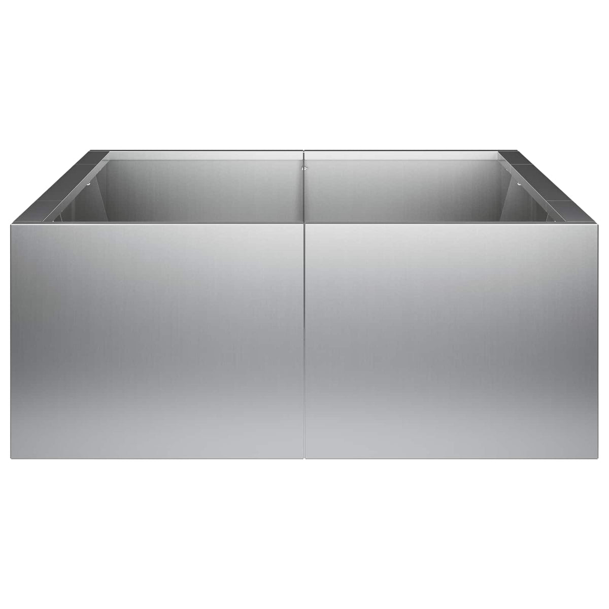 Retentiewall 6 st 200 x 100 x 30 cm Gegalvaniseerd staal zilver