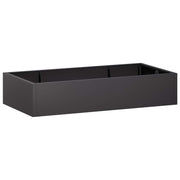 Keerwand staal zwart 200x100x40 cm 6 stuks