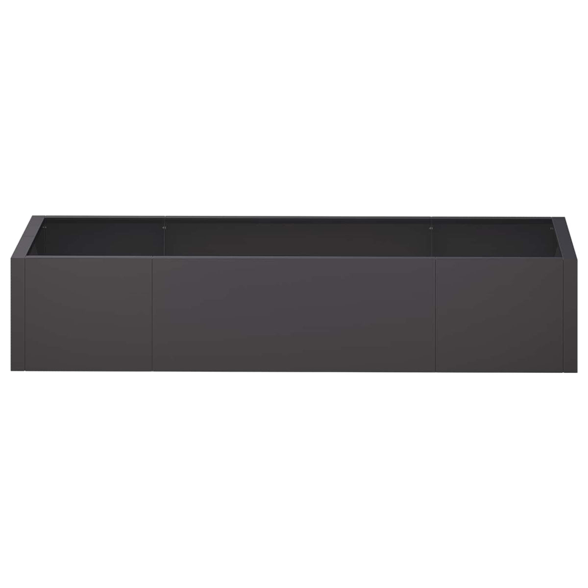 Retentiewall 6 st 200 x 100 x 40 cm Staal Zwart