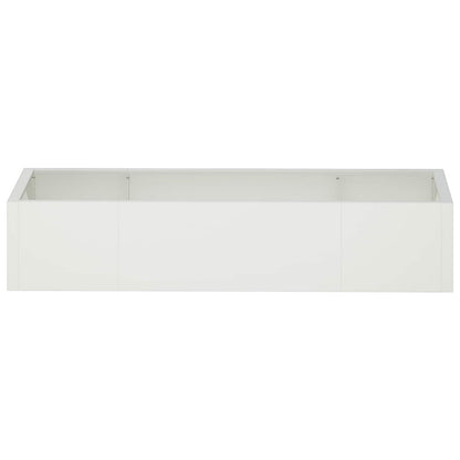 Retentiewall 6 st 200 x 100 x 40 cm Staal Wit
