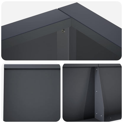 Retentiewall 6 st 200 x 100 x 40 cm Staal Antraciet