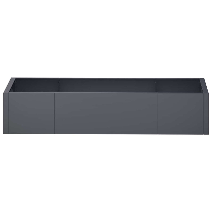 Retentiewall 6 st 200 x 100 x 40 cm Staal Antraciet