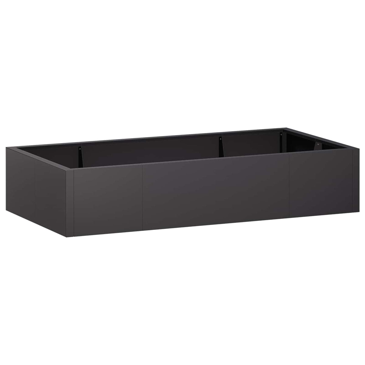 Retentiewall 6 st 200 x 100 x 50 cm Staal Zwart