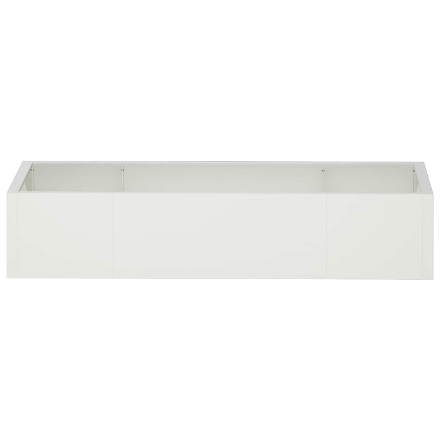 Retentiewall 6 st 200 x 100 x 50 cm Staal Wit