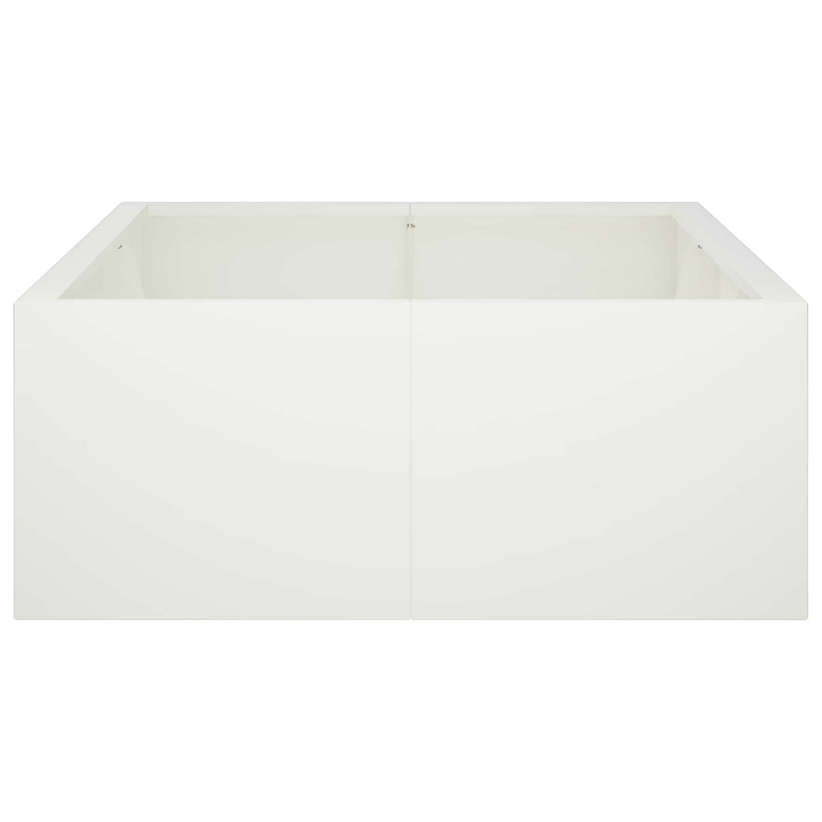 Retentiewall 6 st 200 x 100 x 50 cm Staal Wit