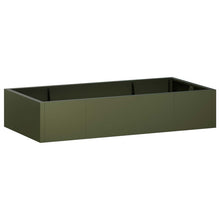 Retentiewall 6 st 200 x 100 x 50 cm Staal Olijfgroen