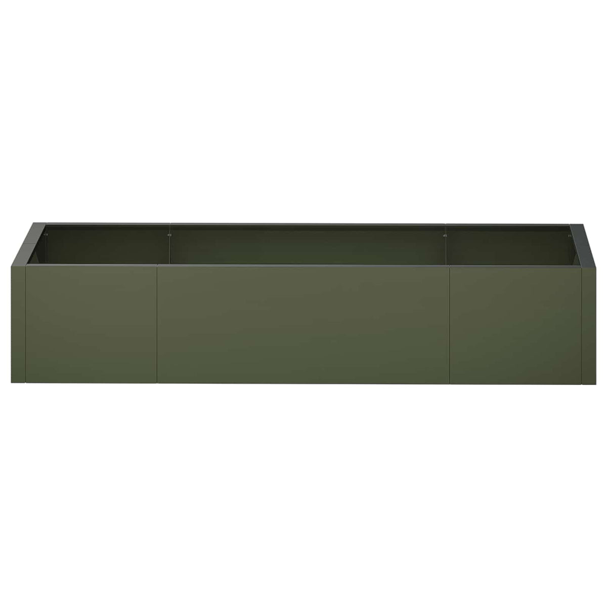 Retentiewall 6 st 200 x 100 x 50 cm Staal Olijfgroen