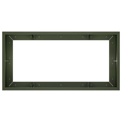 Retentiewall 6 st 200 x 100 x 50 cm Staal Olijfgroen