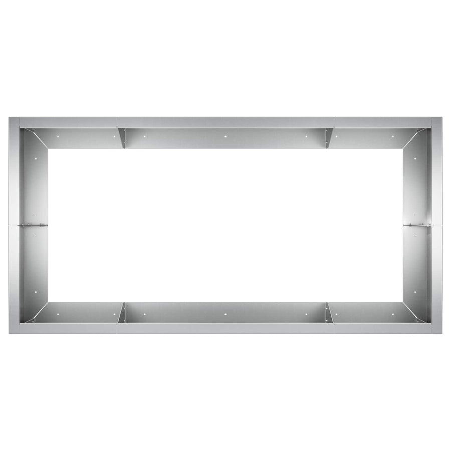 Retentiewall 6 st 200 x 100 x 50 cm Gegalvaniseerd staal zilver
