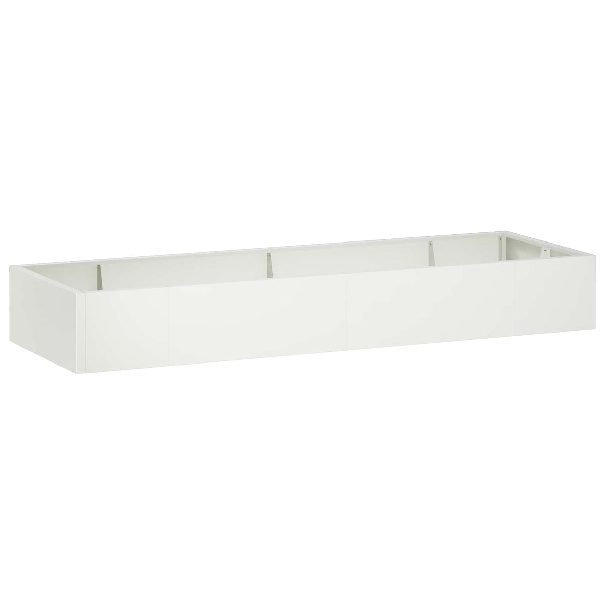 Retentiewall 8 st 300 x 100 x 30 cm Staal Wit