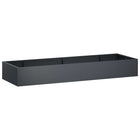 Retentiewall staal 300x100x30 cm antraciet