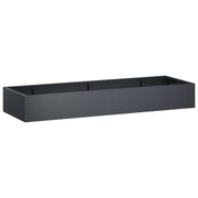 Retentiewall staal 300x100x30 cm antraciet