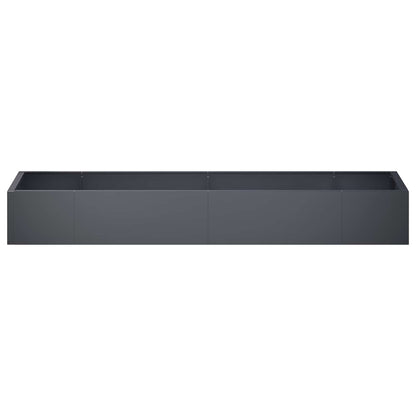 Retentiewall 8 st 300 x 100 x 30 cm Staal Antraciet