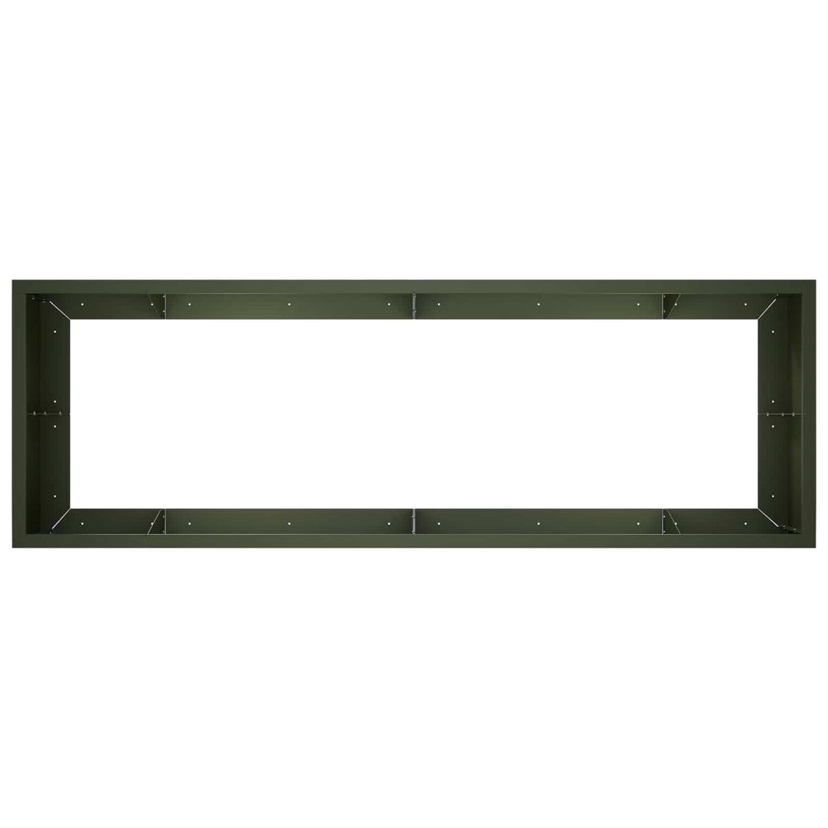 Retentiewall 8 st 300 x 100 x 30 cm Staal Olijfgroen