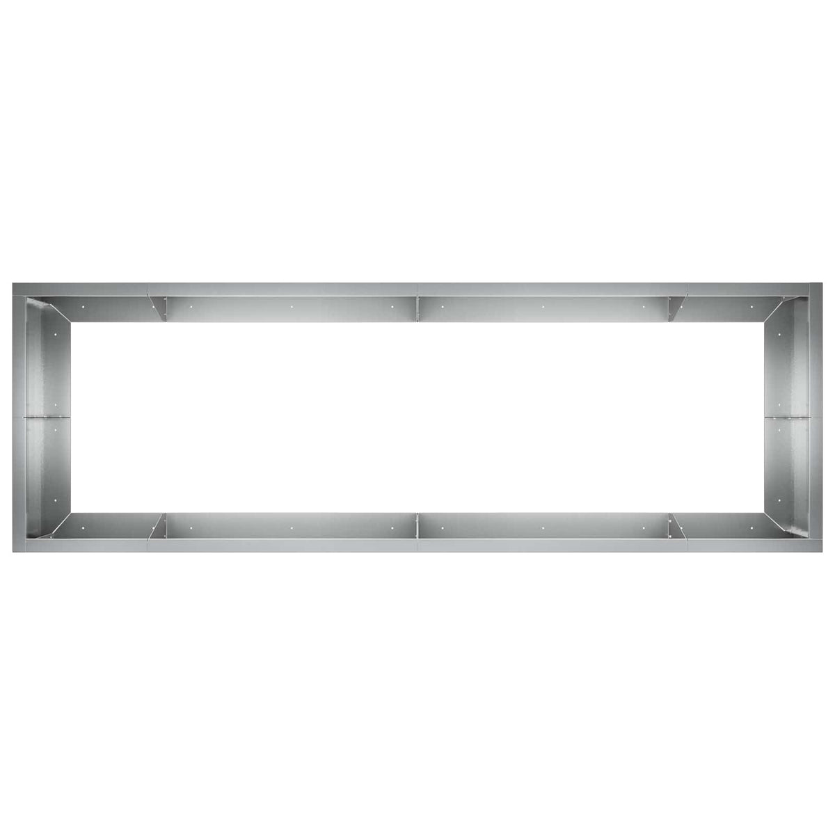 Retentiewall 8 st 300 x 100 x 30 cm Gegalvaniseerd staal zilver