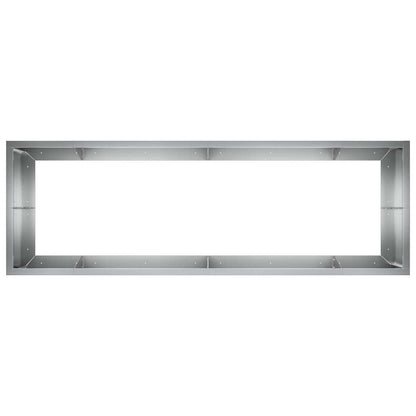 Retentiewall 8 st 300 x 100 x 30 cm Gegalvaniseerd staal zilver