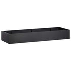 Retentiewall staal zwart 300x100x40 cm modulair