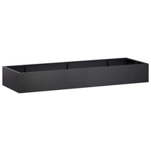 Retentiewall 8 st 300 x 100 x 40 cm Staal Zwart