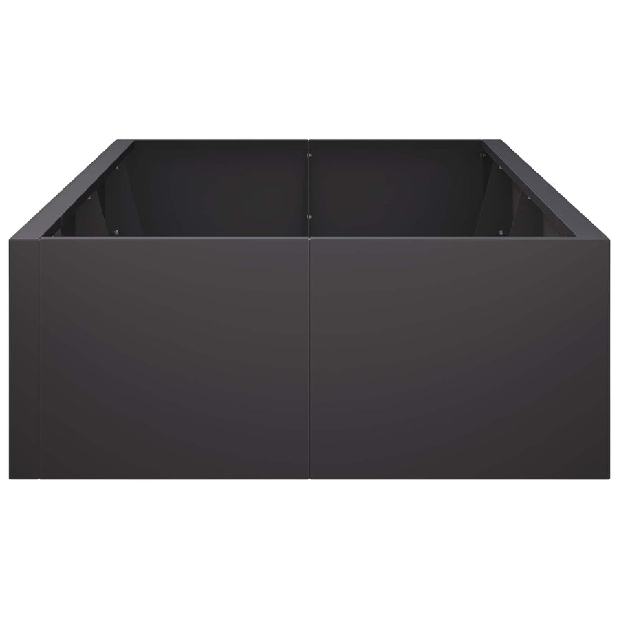 Retentiewall 8 st 300 x 100 x 40 cm Staal Zwart