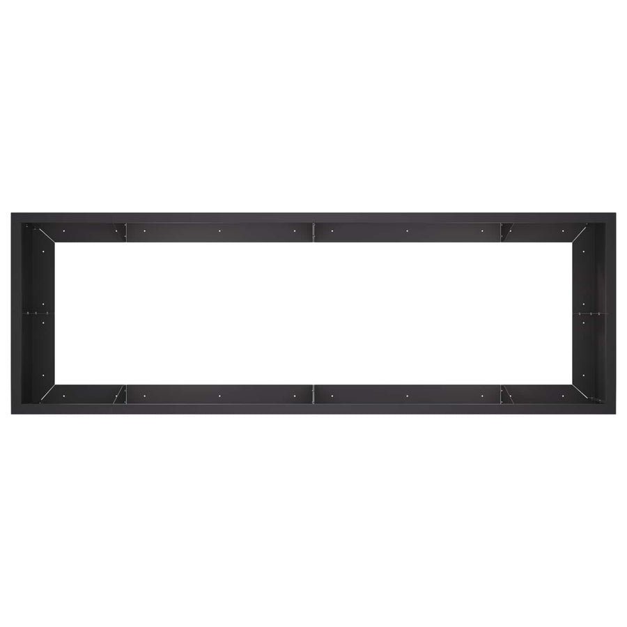 Retentiewall 8 st 300 x 100 x 40 cm Staal Zwart
