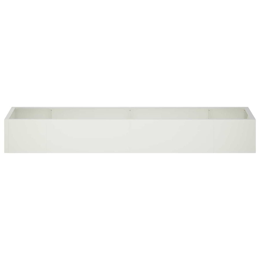 Retentiewall 8 st 300 x 100 x 40 cm Staal Wit