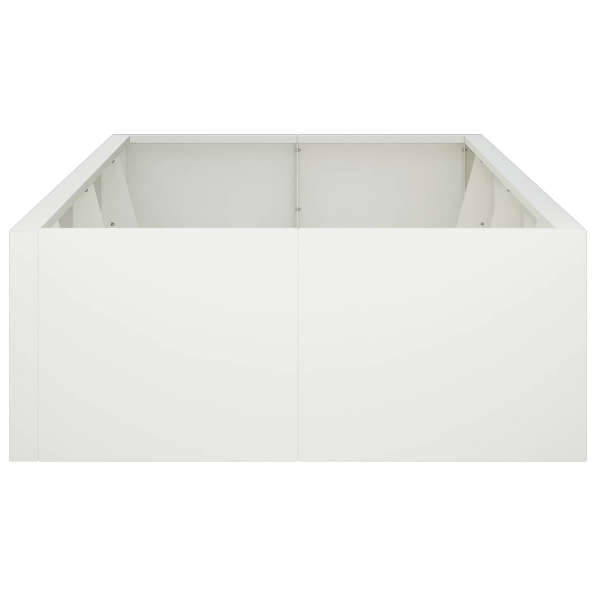 Retentiewall 8 st 300 x 100 x 40 cm Staal Wit