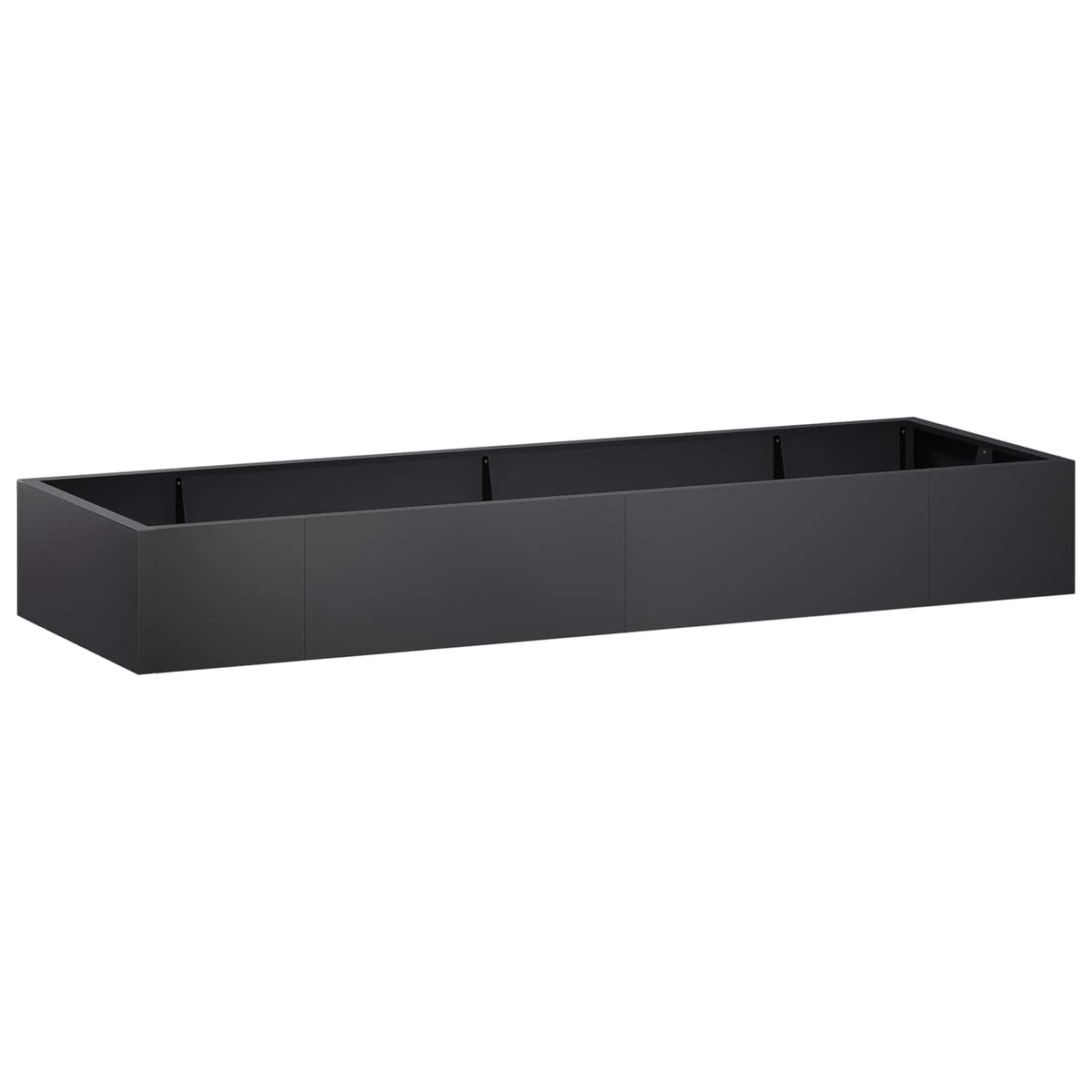 Retentiewall 8 st 300 x 100 x 50 cm Staal Zwart