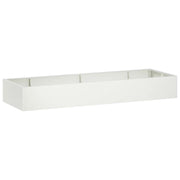 Retentiewall 300x100x50 cm staal wit