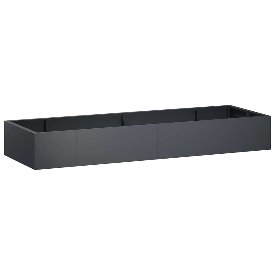Retentiewall 8 st 300 x 100 x 50 cm Staal Antraciet