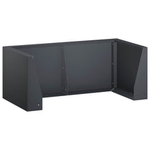 Retentiewall 8 st 300 x 100 x 50 cm Staal Antraciet