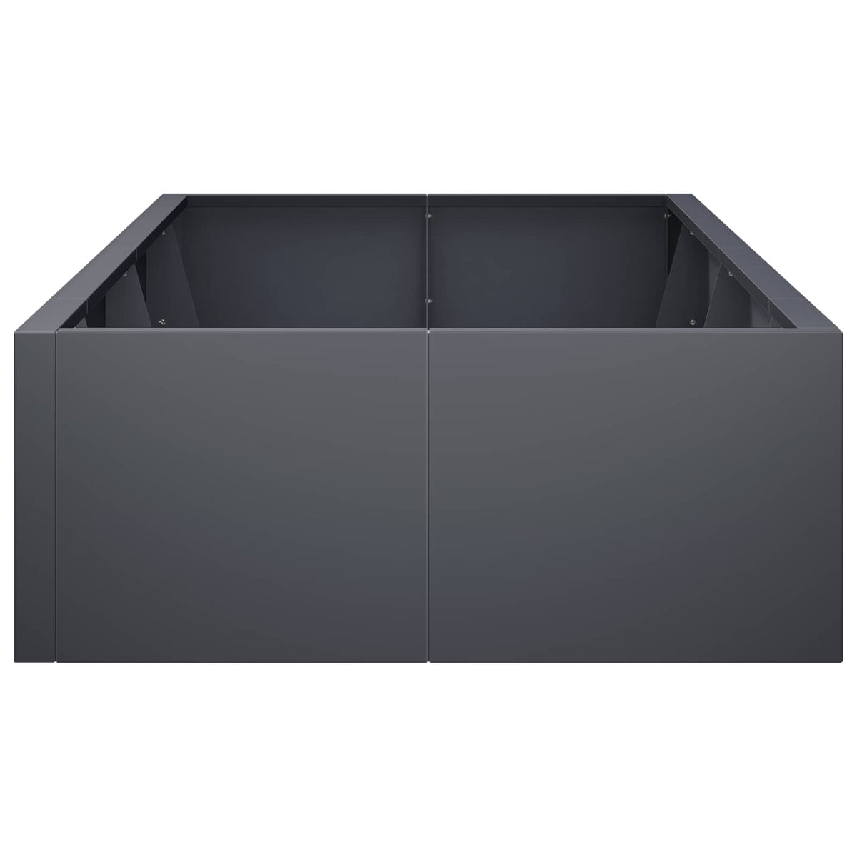 Retentiewall 8 st 300 x 100 x 50 cm Staal Antraciet